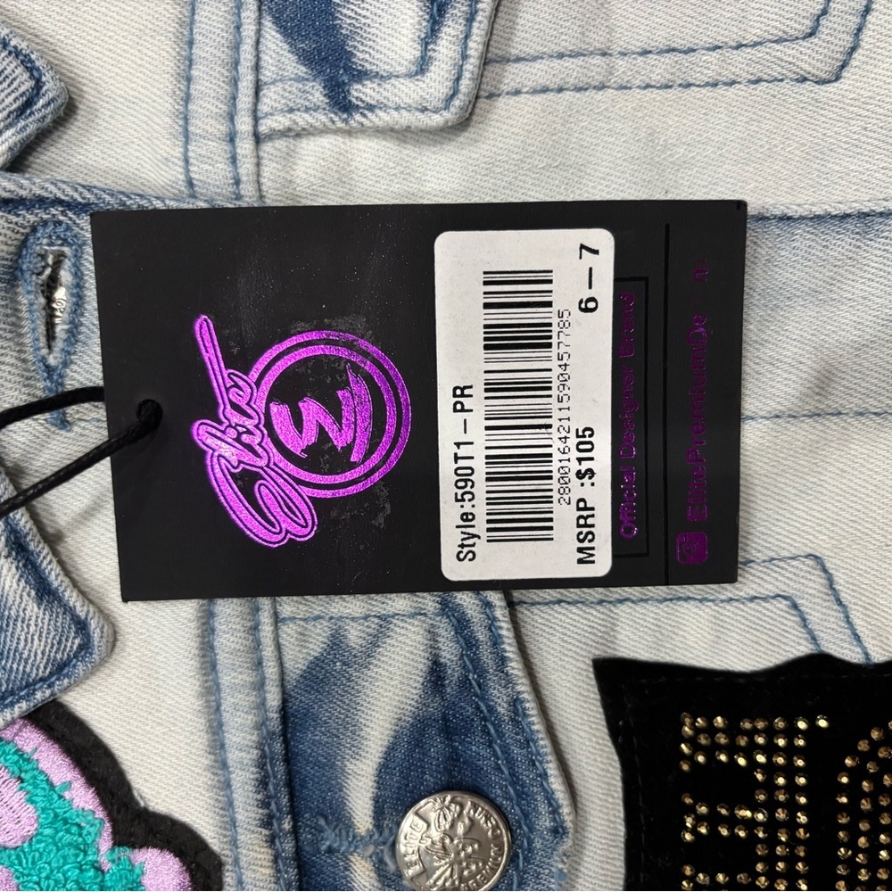 NWT 2PC Kids Elite Premium Denim - Picture 5 of 8